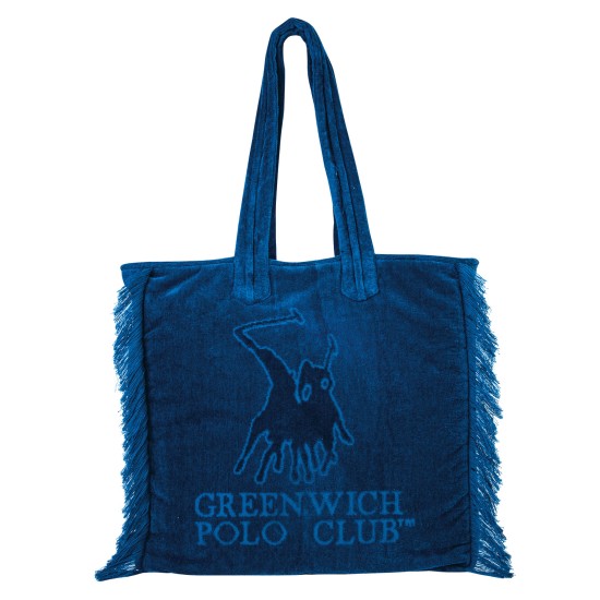 GREENWICH POLO CLUB BEACH BAG 42Χ45 3620 BLUE