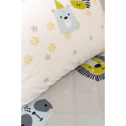 BIOKARPET Naf Naf Zoo 351 - Grey BEDSPREAD