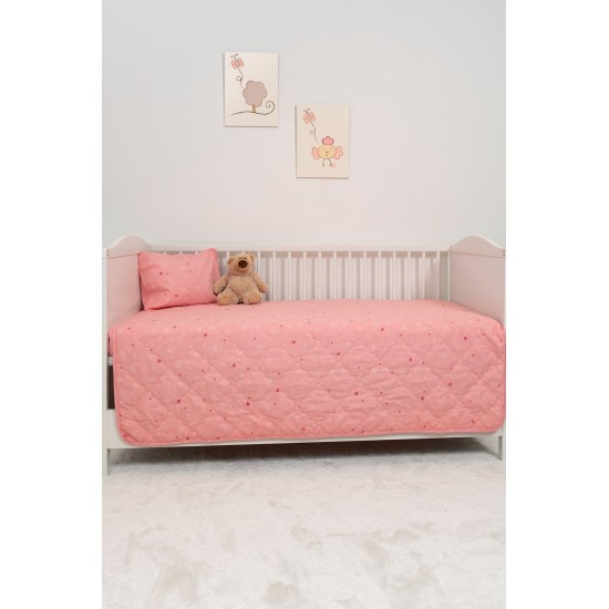 ΒΙΟΚΑΡΠΕΤ Naf Naf Little Hello Star 304 - Pink Κουβερλί