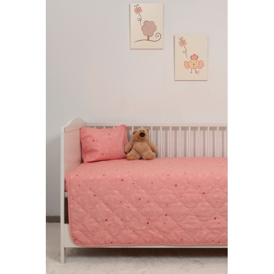 ΒΙΟΚΑΡΠΕΤ Naf Naf Little Hello Star 304 - Pink Κουβερλί