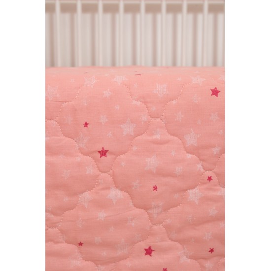 ΒΙΟΚΑΡΠΕΤ Naf Naf Little Hello Star 304 - Pink Κουβερλί