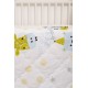 ΒΙΟΚΑΡΠΕΤ Naf Naf Little Zoo 301 - White Κουβερλί