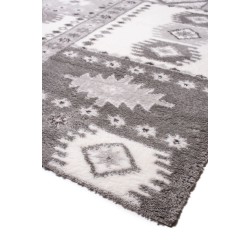 ΜΟΝΤΕΡΝΟ ΧΑΛΙ ΒΙΟΚΑΡΠΕΤ Soft Shaggy R299B - L. Grey White ΜΟΝΤΕΡΝΟ ΧΑΛΙ ΒΙΟΚΑΡΠΕΤ Soft Shaggy R299B - L. Grey White