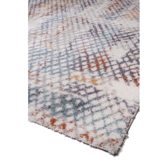 ΜΟΝΤΕΡΝΟ ΧΑΛΙ ΒΙΟΚΑΡΠΕΤ Soft Shaggy R358A - White Blue - bio-67889 ΜΟΝΤΕΡΝΟ ΧΑΛΙ ΒΙΟΚΑΡΠΕΤ Soft Shaggy R358A - White Blue