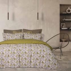 DAS HOME SET DUVET COVER SINGLE  CASUAL 5412 NUDE, OLIVE, BLUE DAS HOME SET DUVET COVER SINGLE  CASUAL 5412 NUDE, OLIVE, BLUE