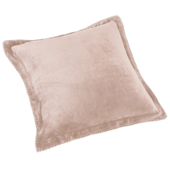 Velvet Pudra Blanket Set 160x240 & GIFT Decorative Pillow