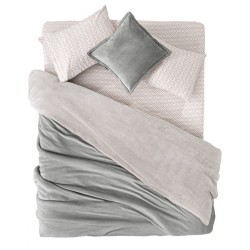 Velvet Vison Blanket Set 250x240 & GIFT Decorative Pillow