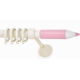 Anartisi Μεταλλικό Κουρτινόξυλο Pencil Μονό Φ25mm MY-02 / Ροζ Παιδικό
