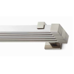 Anartisi Aluminum Rail Madison Triple Inox Polished Anartisi Aluminum Rail Madison Triple Inox Polished