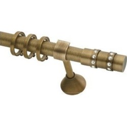 Anartisi Inox κουρτινόξυλο Quiz Φ25 Αντικε