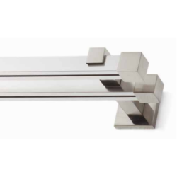 Anartisi Aluminum Rail Madison Double Inox Polished Anartisi Aluminum Rail Madison Double Inox Polished