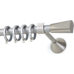 Anartisi Metal Curtain Rod Dream Φ20 Nickel Satined