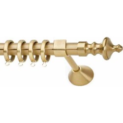 Anartisi Metal Curtain Rod Fiore Φ20 Polished Satined