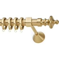 Anartisi Metal Curtain Rod Fiore Φ25 Oro Mat