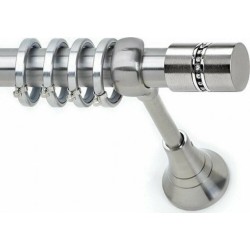 Anartisi Metal Curtain Rod S10 Φ25 Nickel Satined