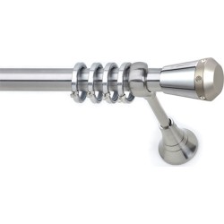 Anartisi Metal Curtain Rod S5  Φ25 Nickel Satined