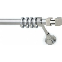 Anartisi Metal Curtain Rod S6 Φ25 Nickel Satined