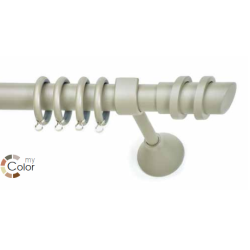 Anartisi Metal Curtain Rod Status Single MY-03