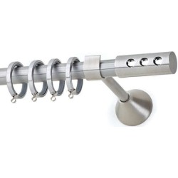Anartisi Metal Curtain Rod Style Φ20 Nickel Satined