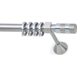 Anartisi Metal Curtain Rod Victoria  Φ25 Nickel Satined