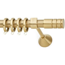 Anartisi Metal Curtain Rod s17 Φ25 Oro Mat