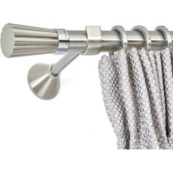 Anartisi Inox curtain rod Elegance ​​Φ25 Nickel Satined