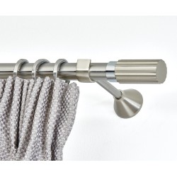 Anartisi Inox curtain rod Glamour ​​Φ25 Nickel Satined