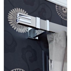 Anartisi Inox curtain rod Orizon Nickel Satined / Chrome