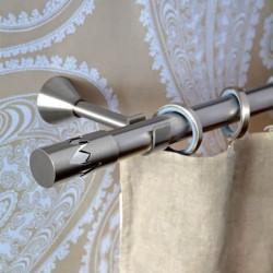 Anartisi Inox κουρτινόξυλο Remezzo Φ30 Νικελ Σατινε