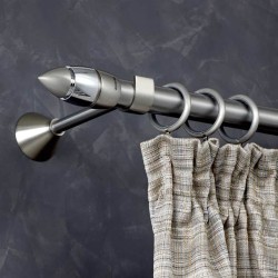 Anartisi Inox curtain rod Space ​​Φ25 Nickel Satined
