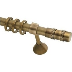 Anartisi Inox curtain rod Tango ​​Φ25 Bronzed