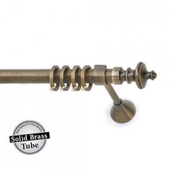 Anartisi Metal Curtain Rod  Fiore Φ25  Bronzed