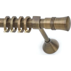 Anartisi Metal Curtain Rod  Leon Φ25  Bronzed