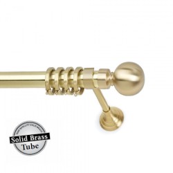 Anartisi Metal Curtain Rod Liberty Φ35 Polished Satined