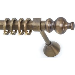 Anartisi Metal Curtain Rod  Lotus Φ25  Bronzed
