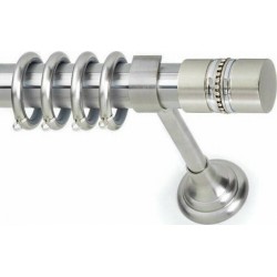 Anartisi Metal Curtain Rod Orion Φ35 Nickel Satined