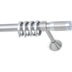 Anartisi Metal Curtain Rod  Shape Φ30  Nickel Satined