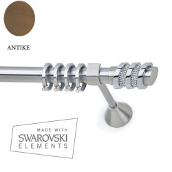 Anartisi Metal Curtain Rod  Status Strass Φ25  Bronzed