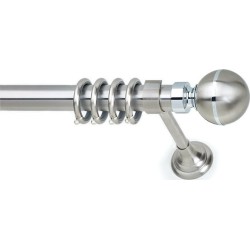 Anartisi Metal Curtain Rod Venere Φ35 Nickel Satined