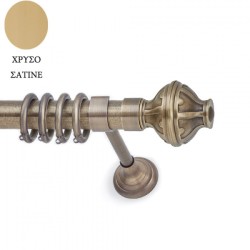 Anartisi Metal Curtain Rod  Desire Φ35  Polished Satined