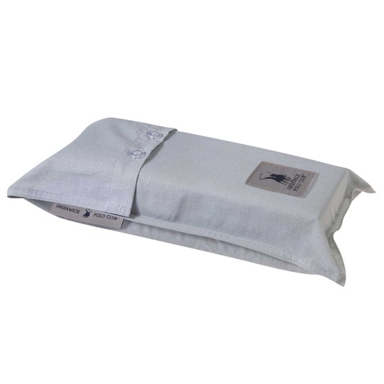 GREENWICH POLO CLUB SHEET WITH RUBBER QUEEN 2506 GRAY
