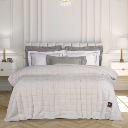 GREENWICH POLO CLUB ΚΟΥΒΕΡΤΑ FAUX FUR-FLANNEL ΥΠΕΡΔΙΠΛΗ 3451 ΙΒΟΥΑΡ