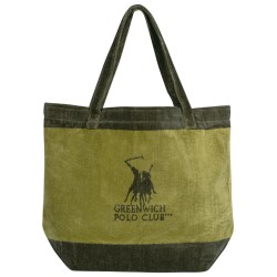 GREENWICH POLO CLUB BEACH BAG 55Χ40 3859 OLIVE ,KHAKI