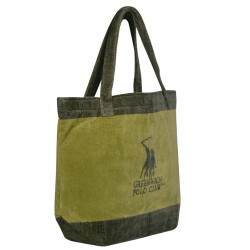 GREENWICH POLO CLUB BEACH BAG 55Χ40 3859 OLIVE ,KHAKI