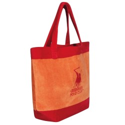 GREENWICH POLO CLUB BEACH BAG 55Χ40 3860 RED, CORAL