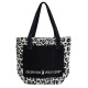 GREENWICH POLO CLUB BEACH BAG 55Χ40 3861 BLACK, BEIGE, TWINE