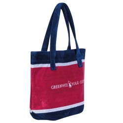 GREENWICH POLO CLUB BEACH BAG 55Χ40 3864 RED, WHITE, BLUE