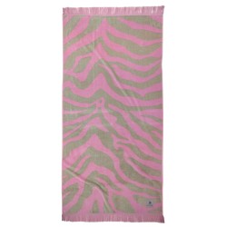 GREENWICH POLO CLUB BEACH TOWEL 90Χ180 3854 OLIVE, PINK