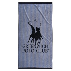GREENWICH POLO CLUB BEACH TOWEL 90Χ180 3856 GRAY
