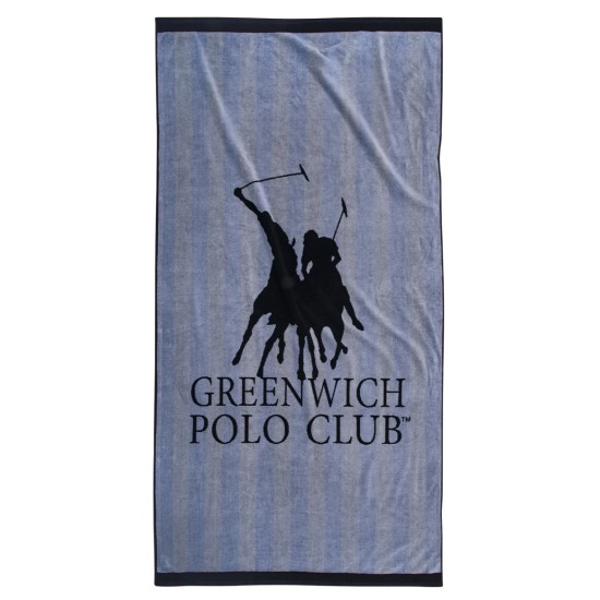 GREENWICH POLO CLUB ΠΕΤΣΕΤΑ ΘΑΛΑΣΣΗΣ 90Χ180 3856 ΓΚΡΙ